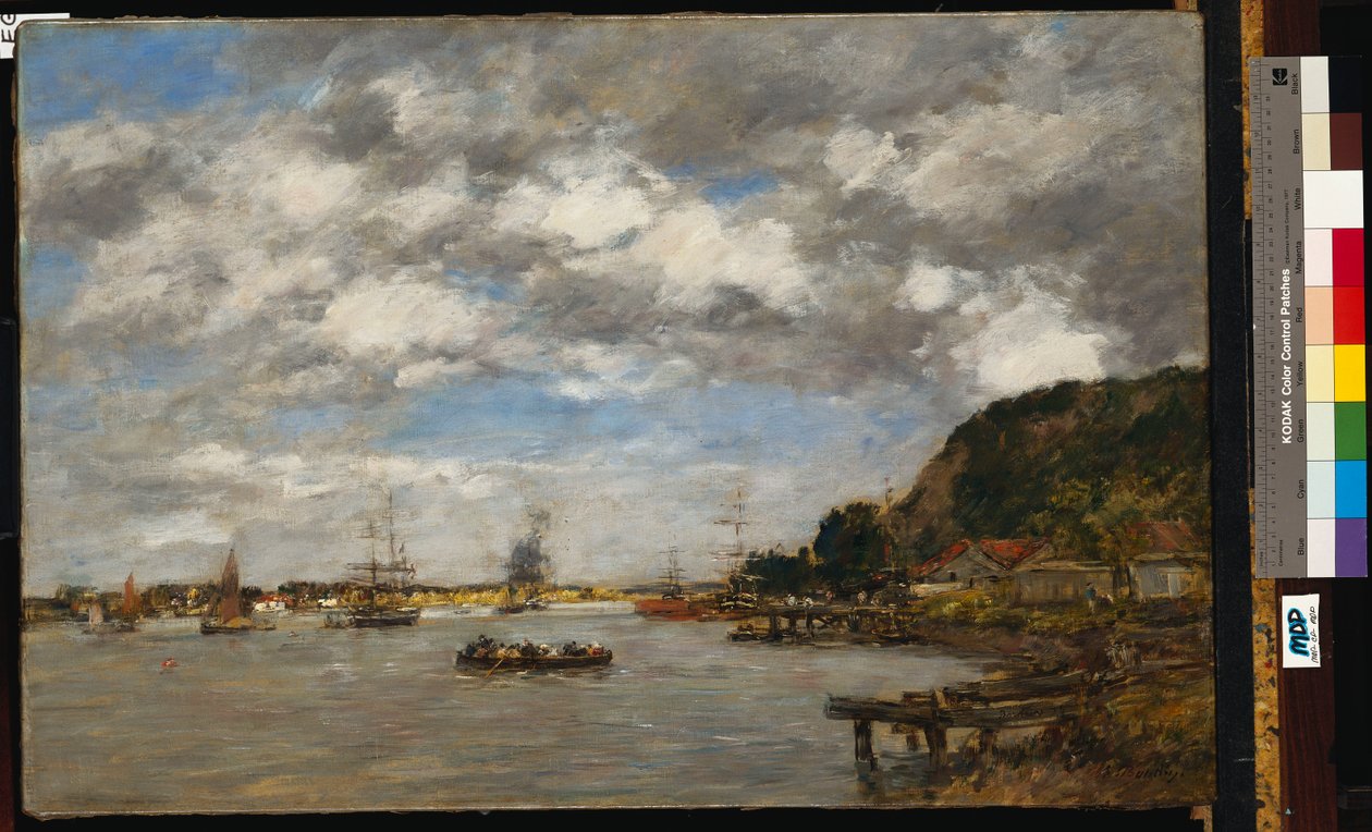 Bordeaux von Eugene Louis Boudin