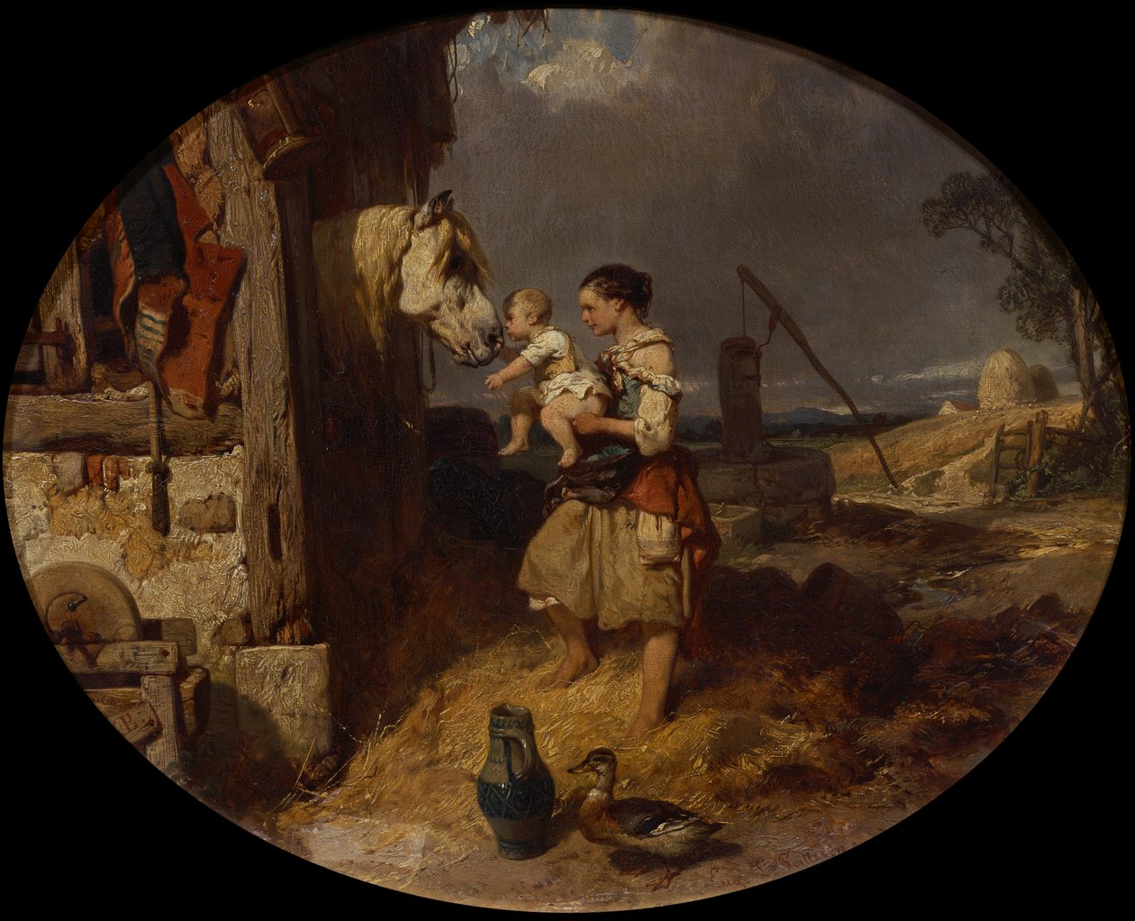 Die Farmfreunde von Eugene Modeste Edmond Lepoittevin