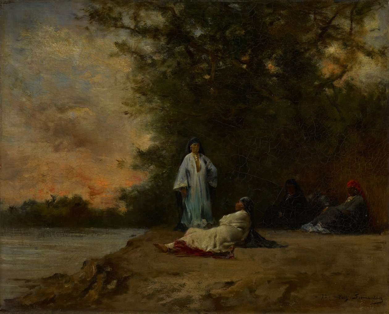 Orientalen, 1871 von Eugène Fromentin