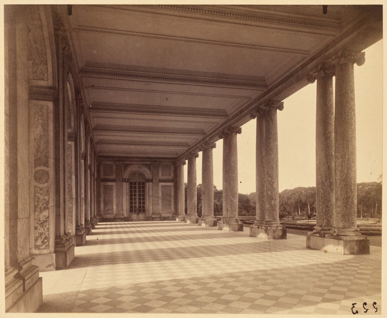 Großes Trianon von Eugène Atget