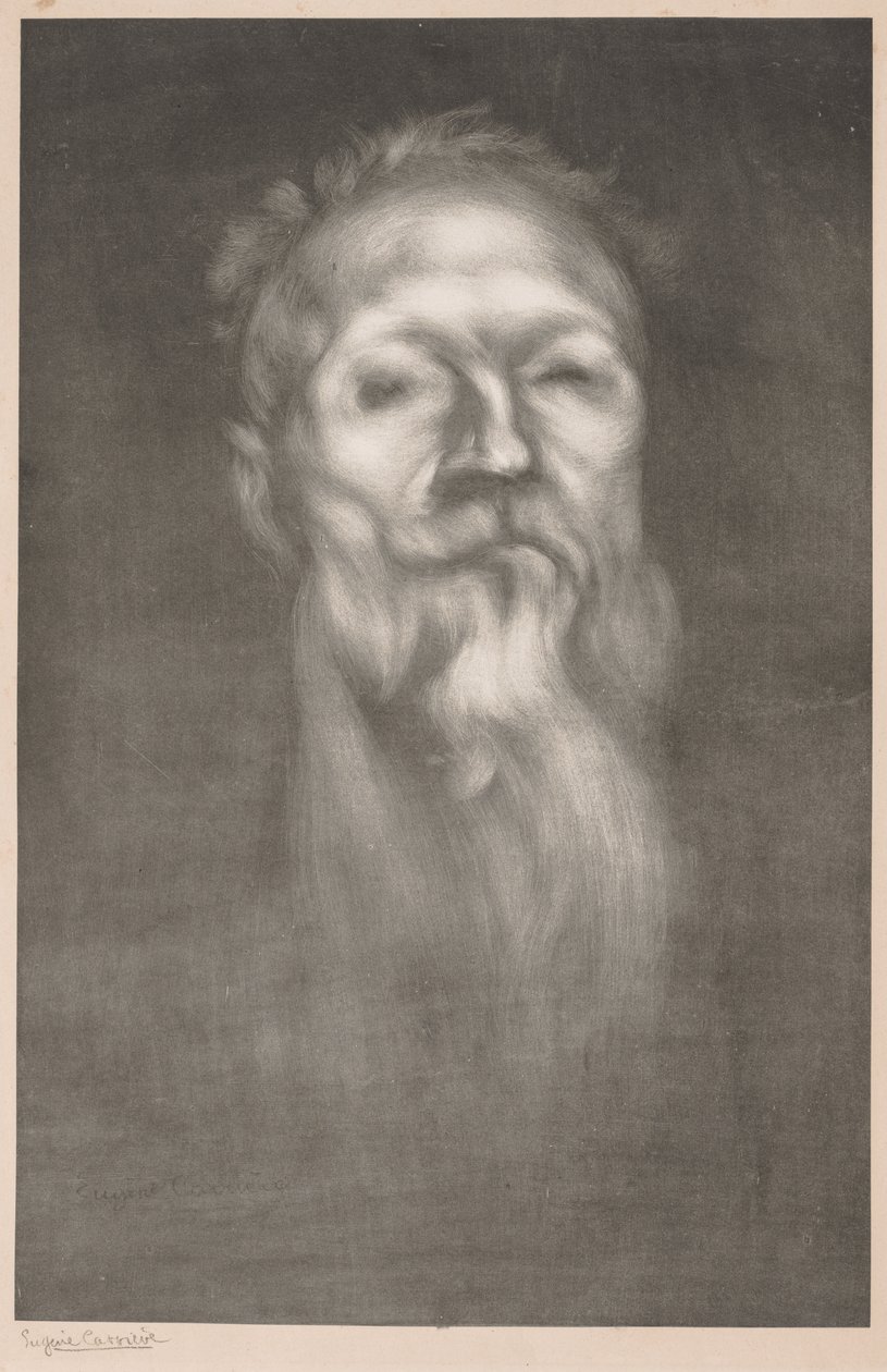 Auguste Rodin von Eugène Carrière