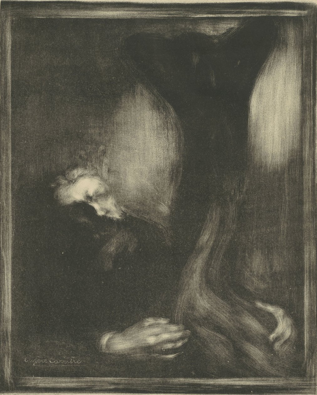 Auguste Rodin, 1900 von Eugène Carrière