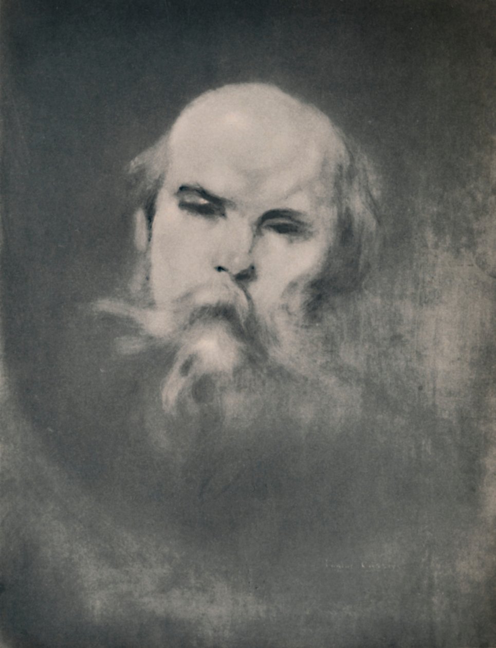 Paul Verlaine, um 1891, 1946 von Eugène Carrière