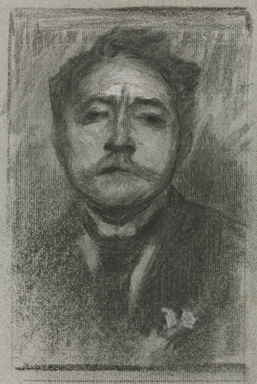 Porträt von Jean Ajalbert von Eugène Carrière