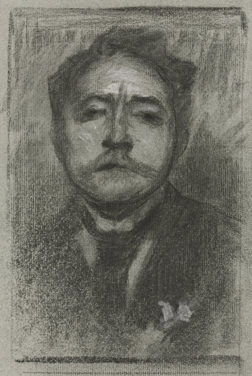 Porträt von Jean Ajalbert von Eugène Carrière