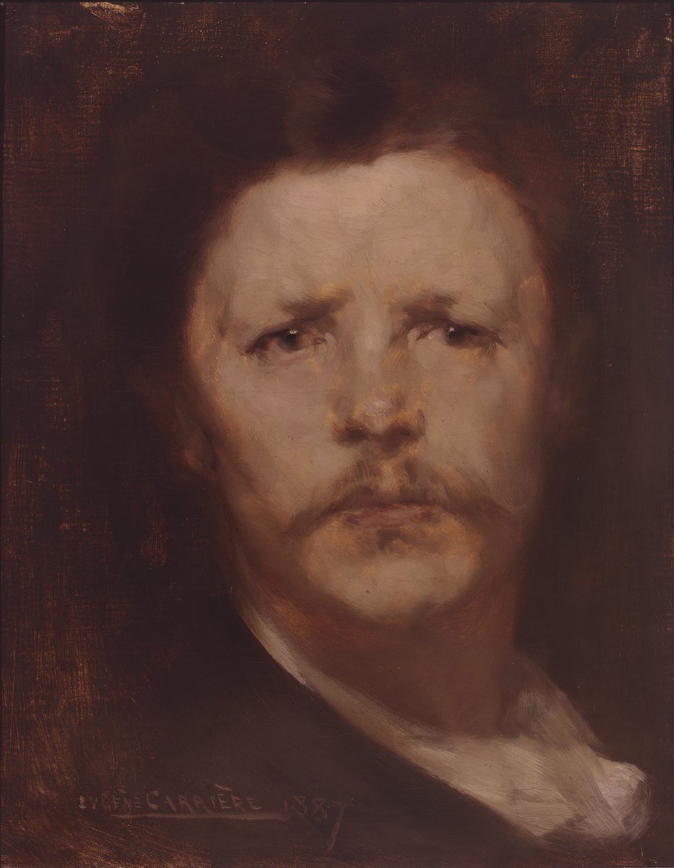 Selbstporträt von Eugène Carrière