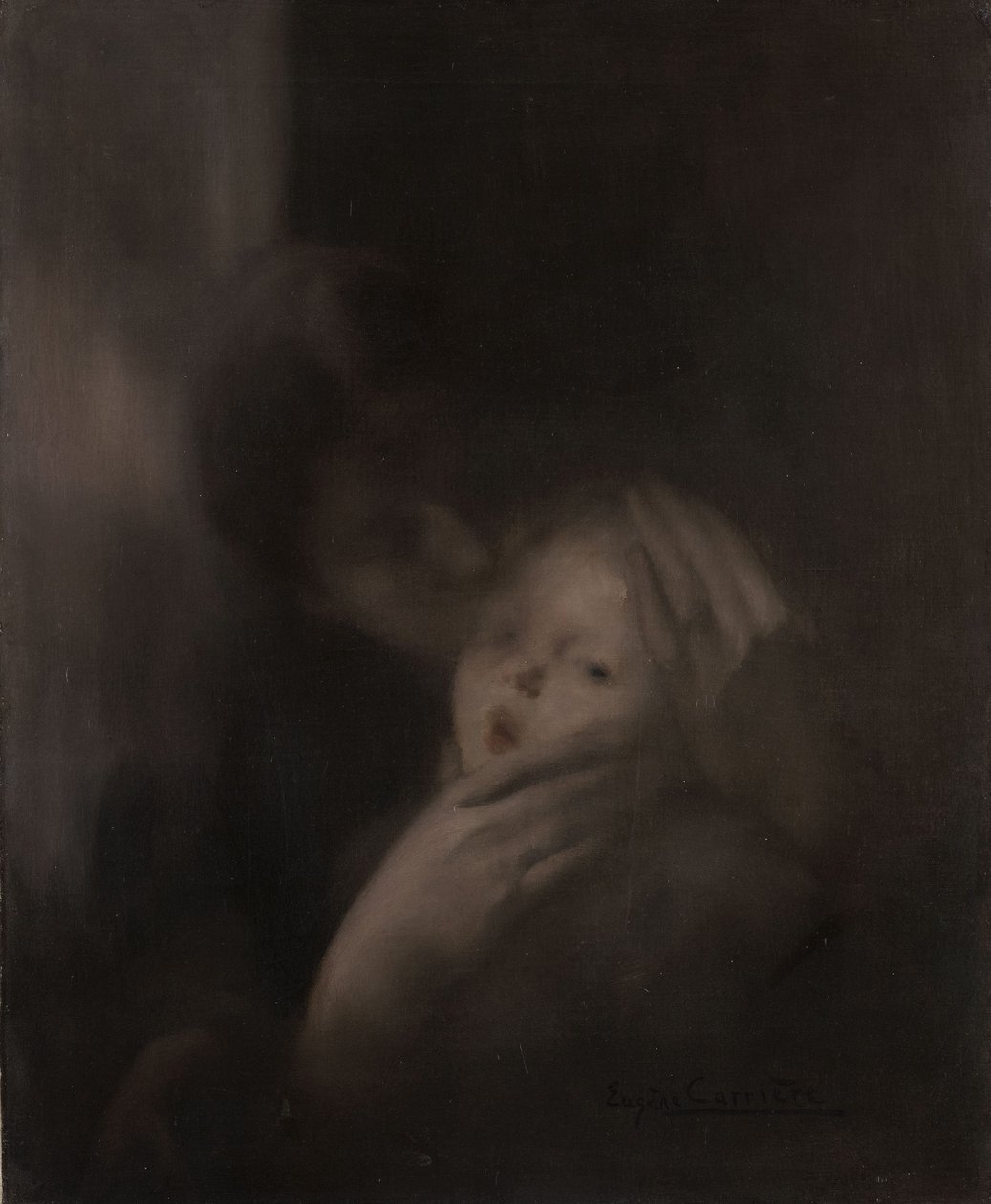 Zärtlichkeit von Eugène Carrière