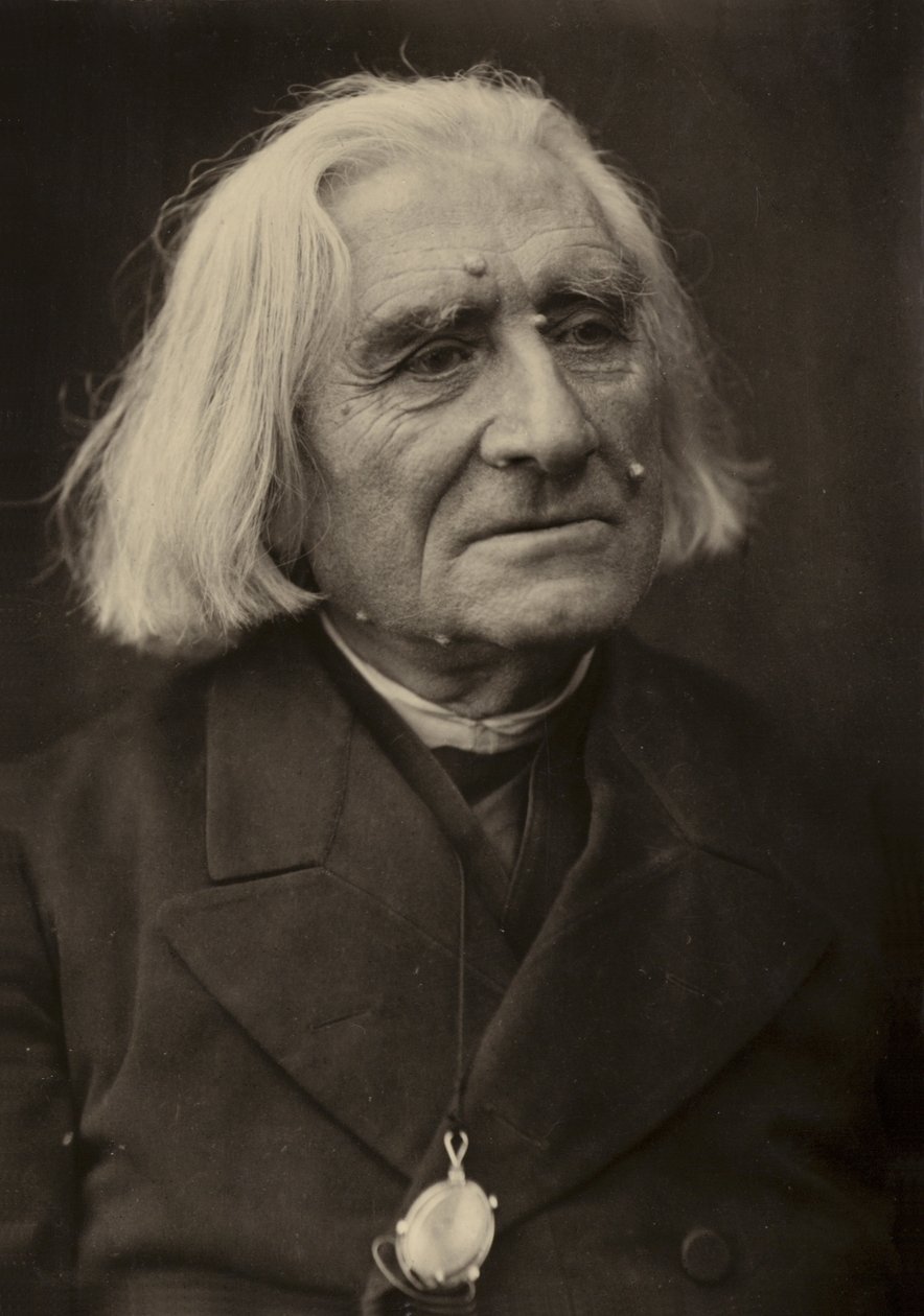 Porträt von Franz Liszt von European Photographer