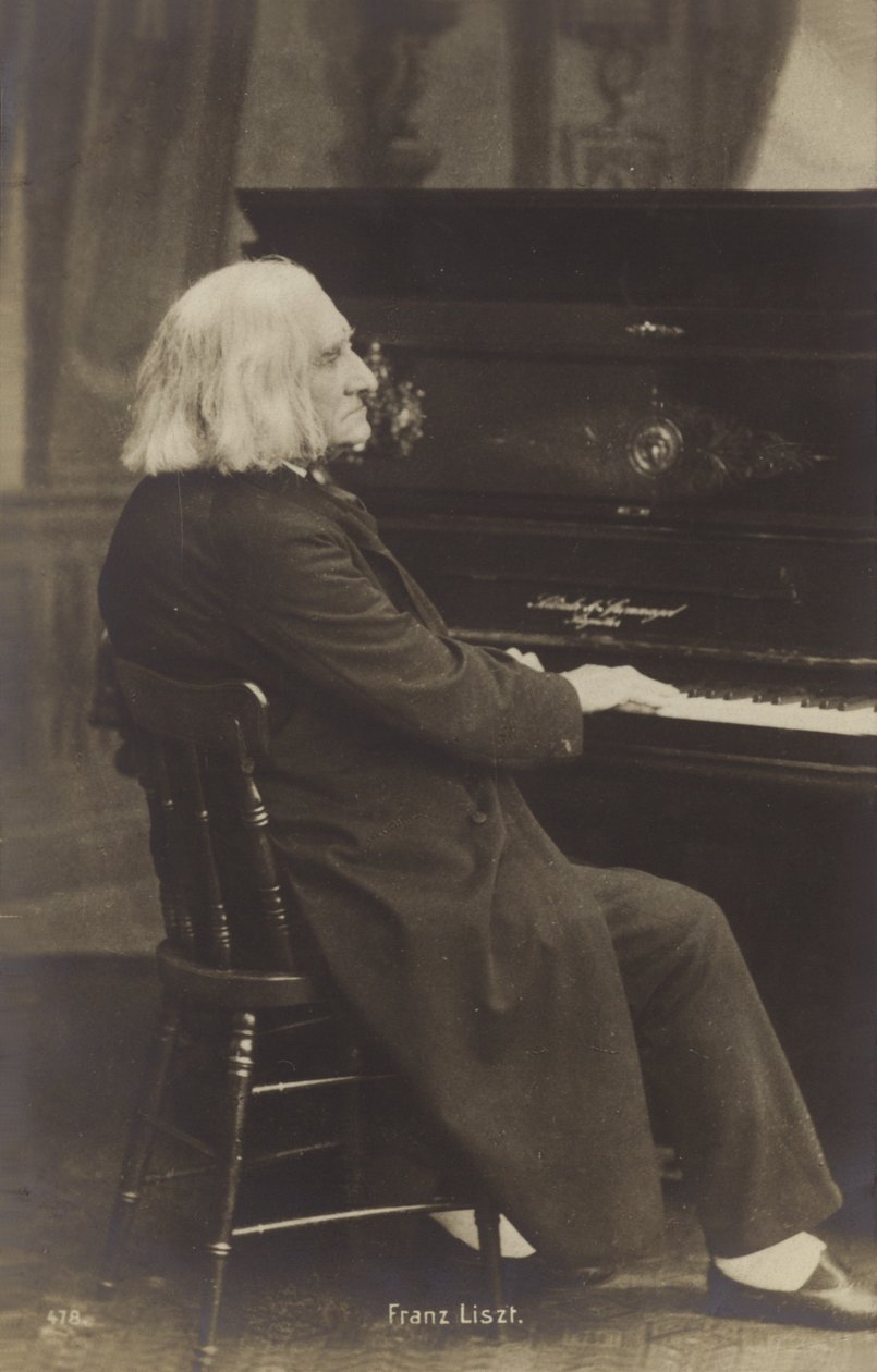 Porträt von Franz Liszt von European Photographer