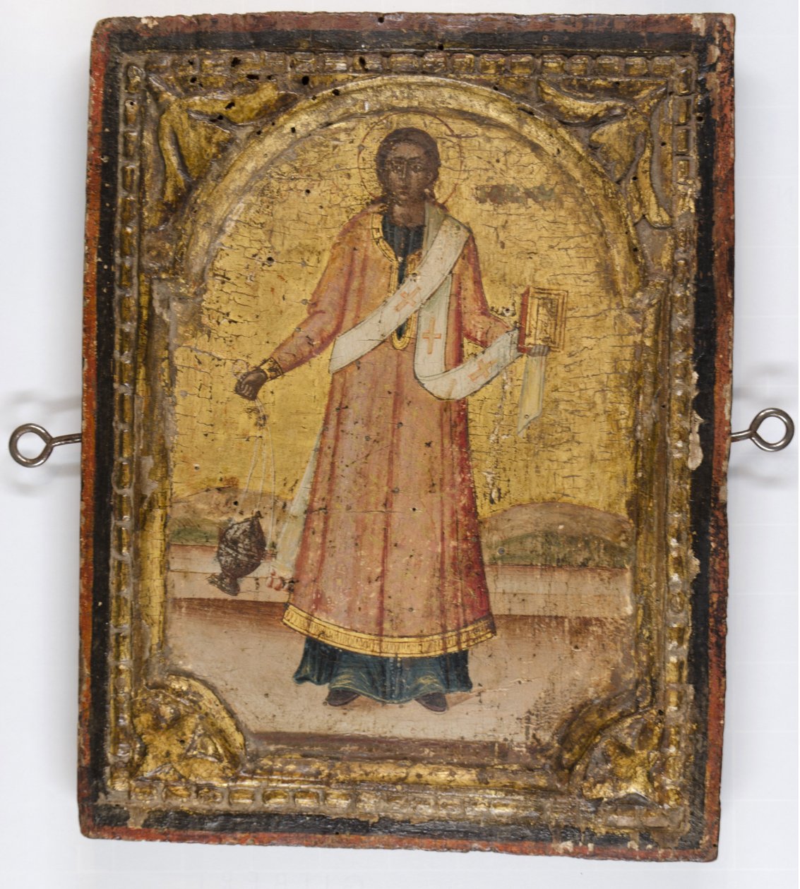 Heiliger Stephanus, 1400-50 von European School