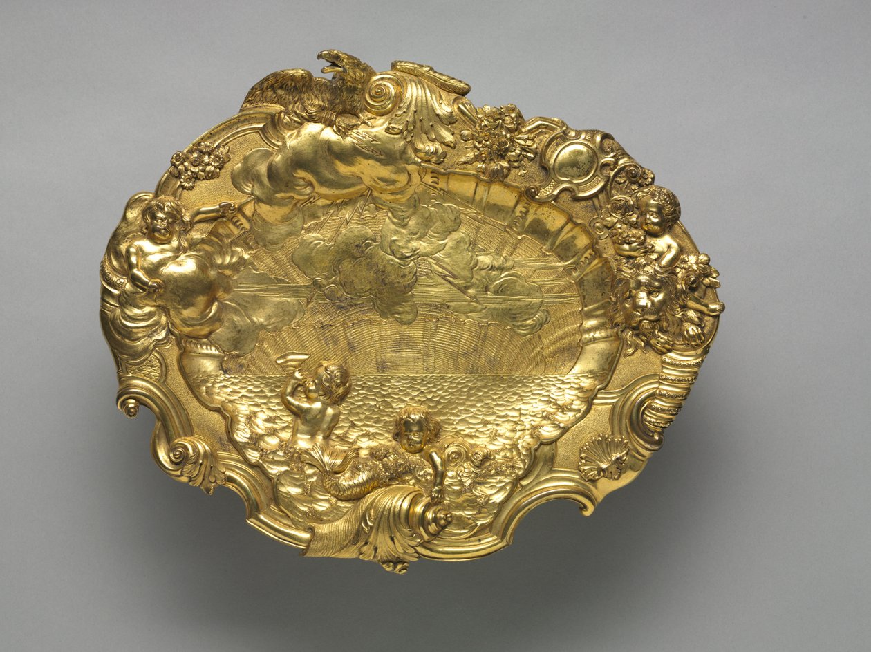 Schale, England oder Deutschland, ca. 1725-1750 von European School