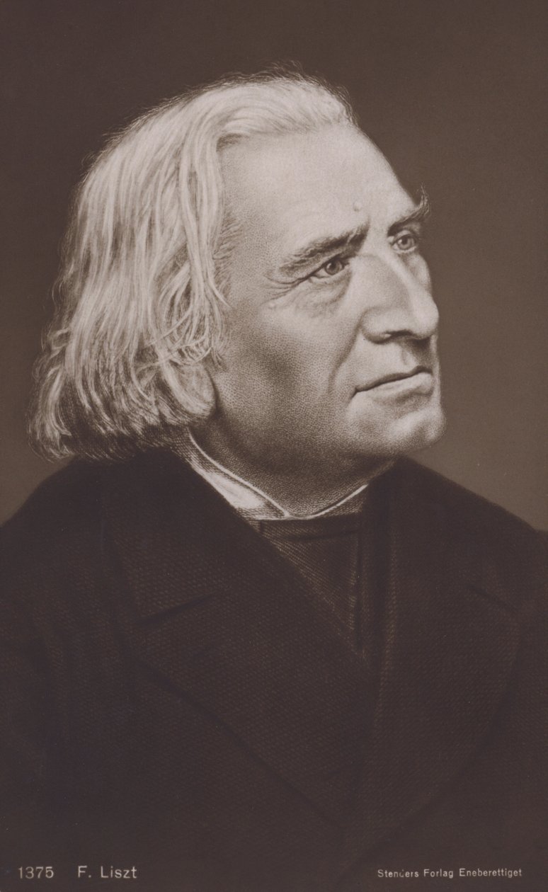 Franz Liszt, ungarischer Komponist von European School