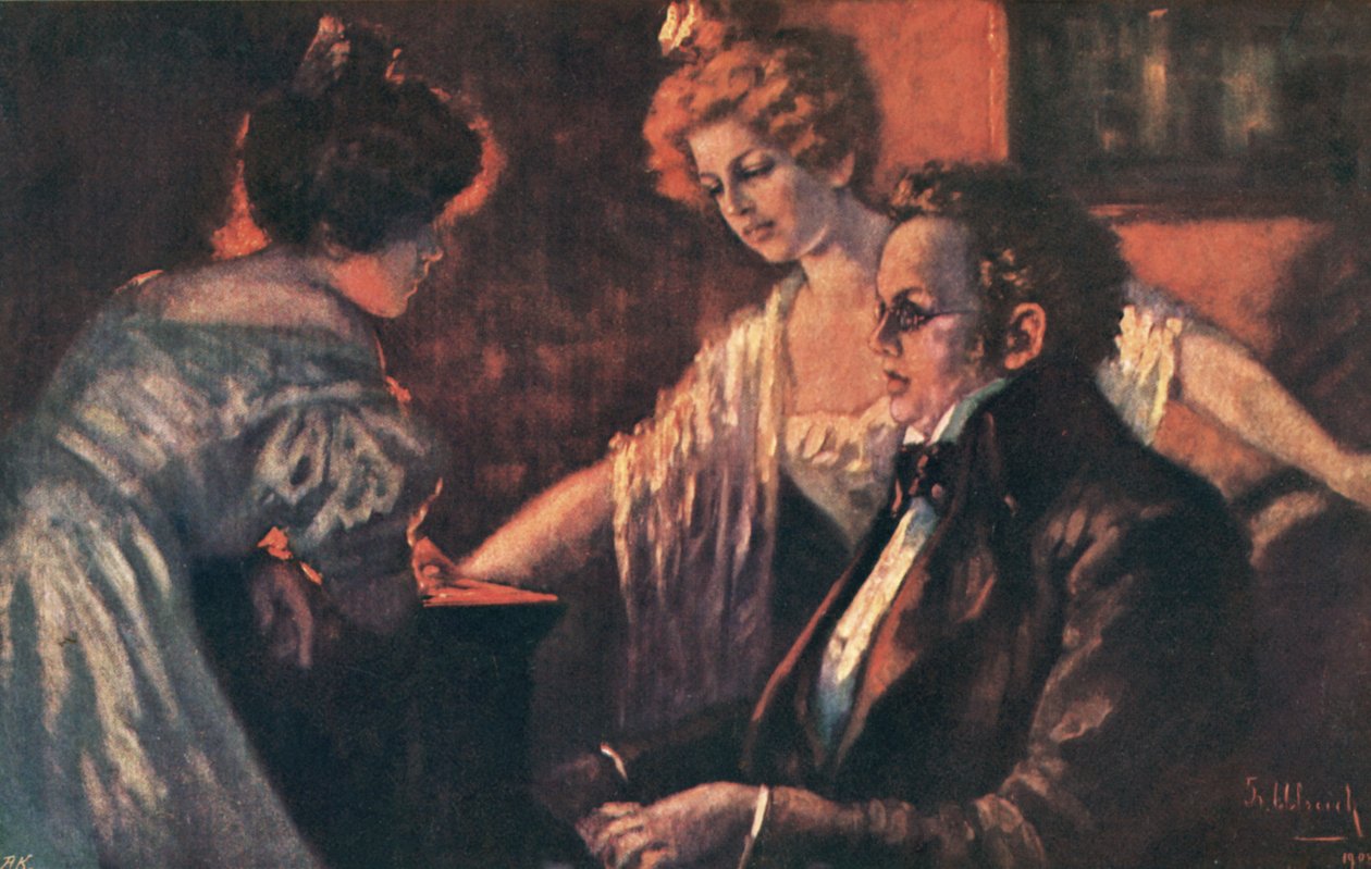 Franz Schubert, österreichischer Komponist von European School