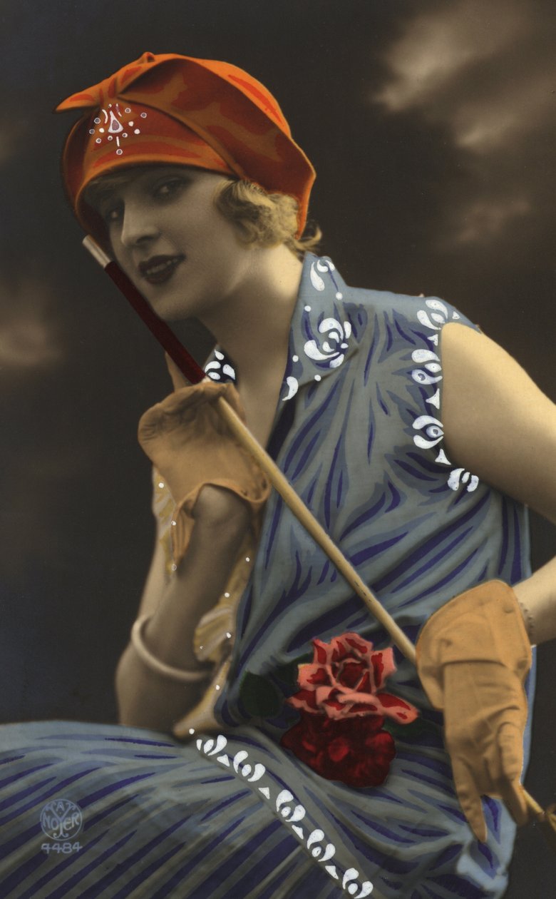 Mädchen mit einem Stock von European School
