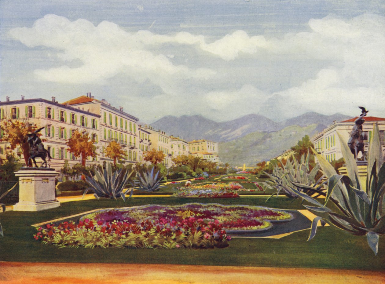 Menton, Der öffentliche Garten von European School