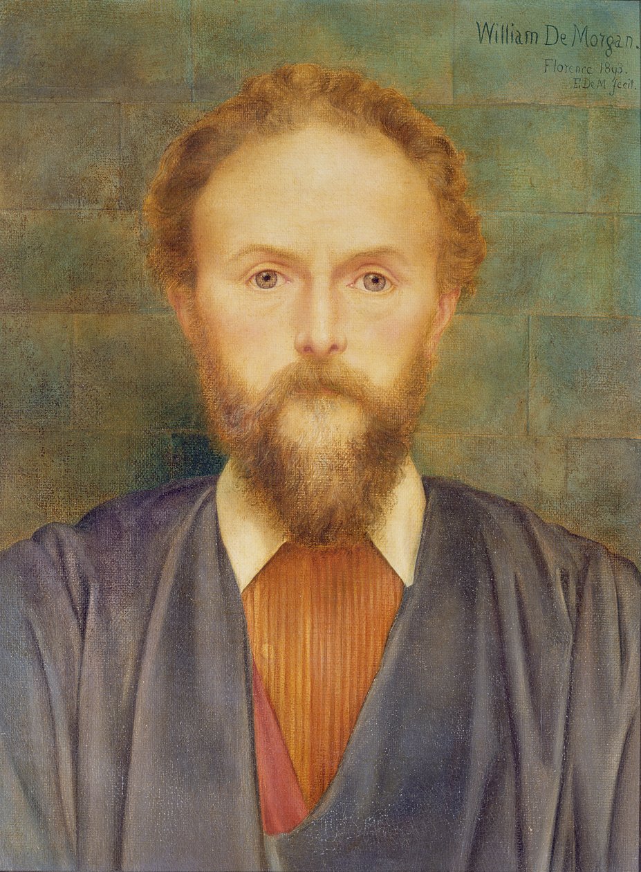 Porträt von William de Morgan, 1893 von Evelyn De Morgan