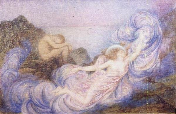 Dämmerung von Evelyn De Morgan