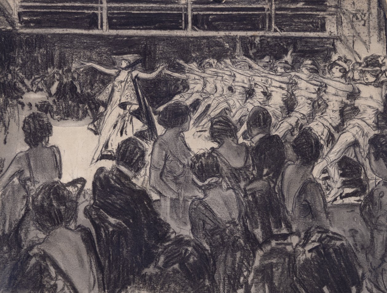 Kabarettszene von Everett Shinn