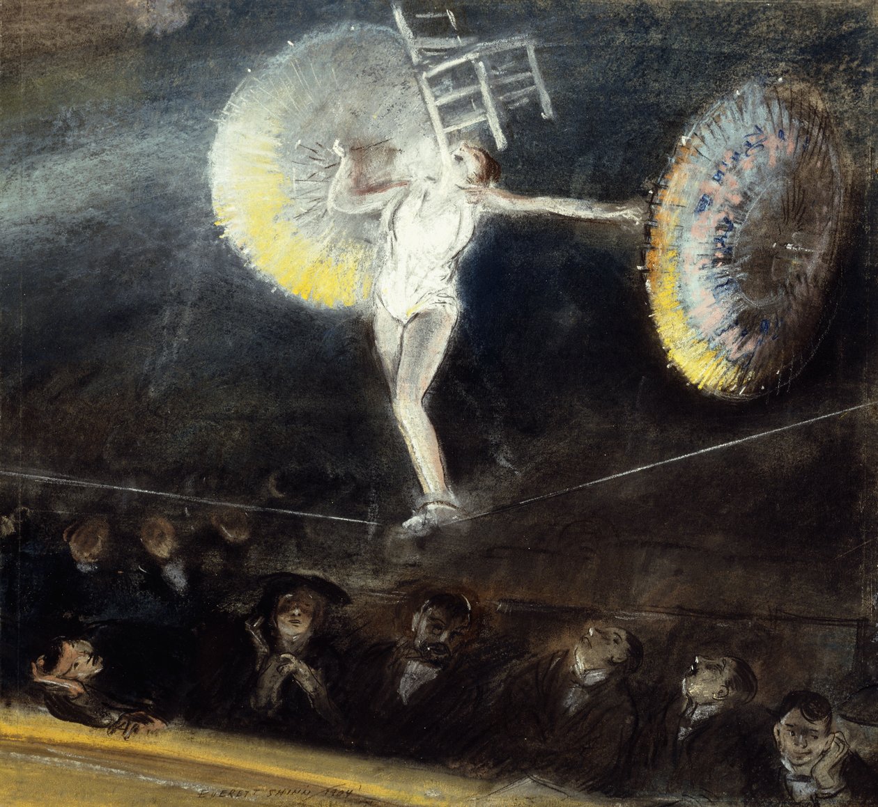Der Seiltänzer von Everett Shinn