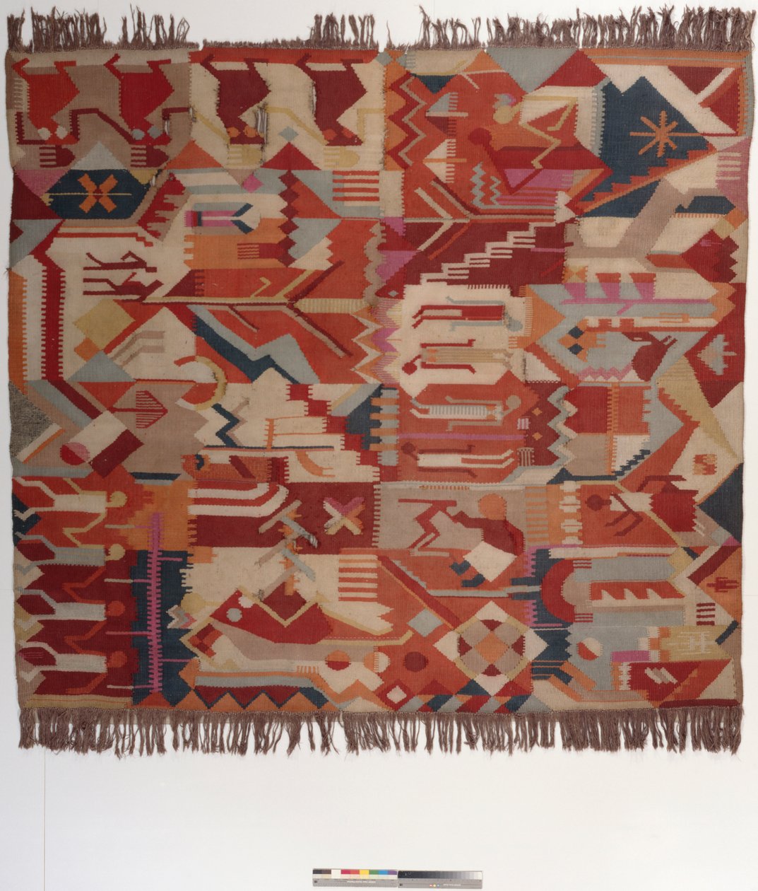 Gemusterter Teppich, 1923-24 von Ewald Duelberg