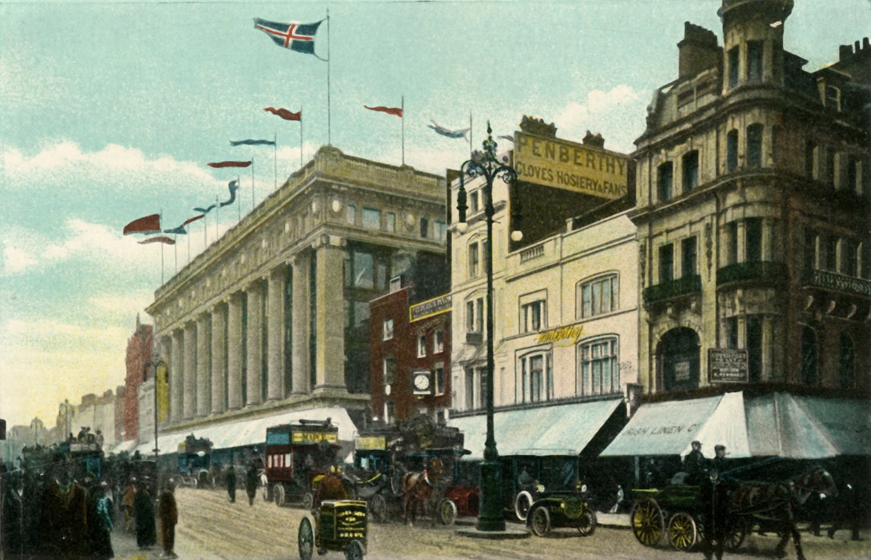 Oxford Street, um 1910er Jahre von Eyre and Spottiswoode