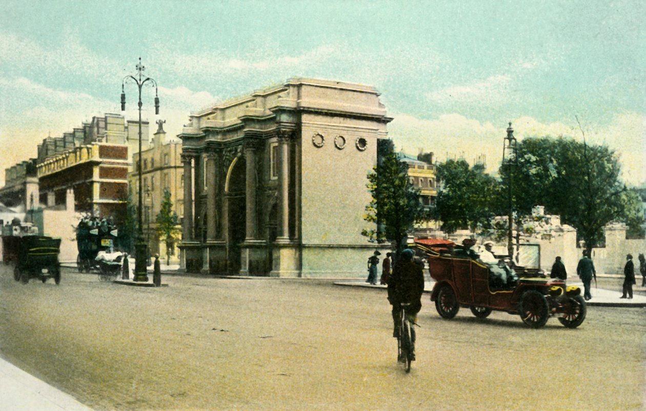 Der Marble Arch, um 1900 von Eyre and Spottiswoode