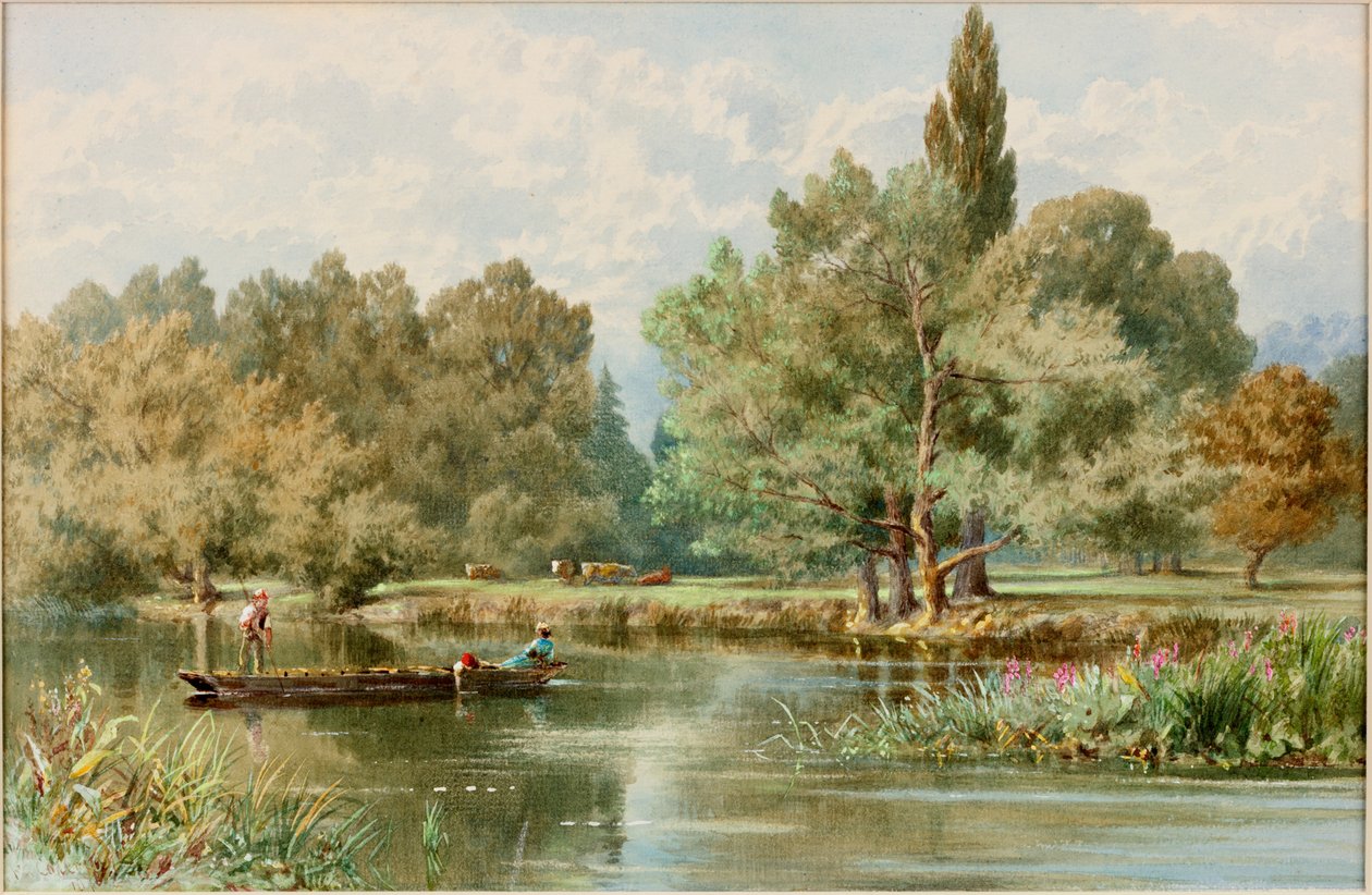 Flusslandschaft von F.G. Coleridge