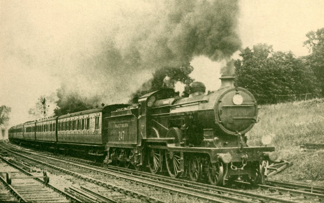 Margate Express, Southern Railway, 1930 von F. E Mackay