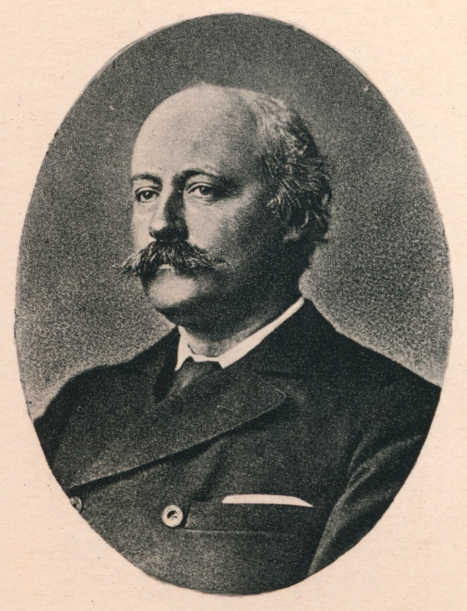 Dr. Hubert Parry, ca. 1880, 1895 von F. Jenkins Heliog