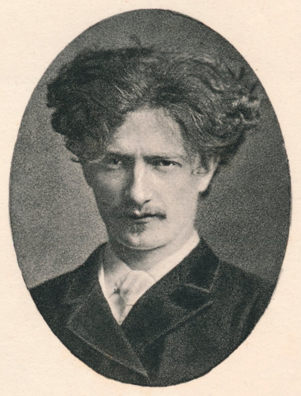 Paderewski, ca. 1880 von F. Jenkins Heliog
