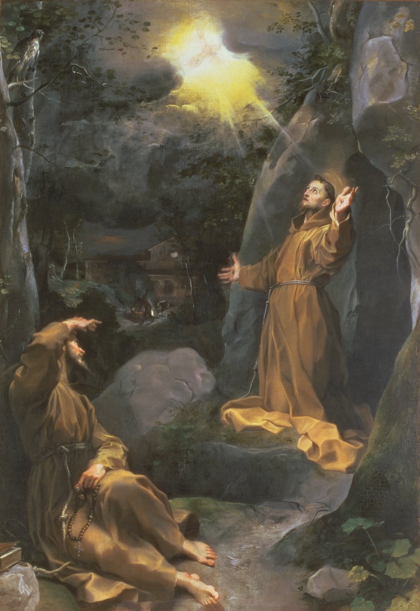 St. Franziskus empfängt die Stigmata von Federico Barocci