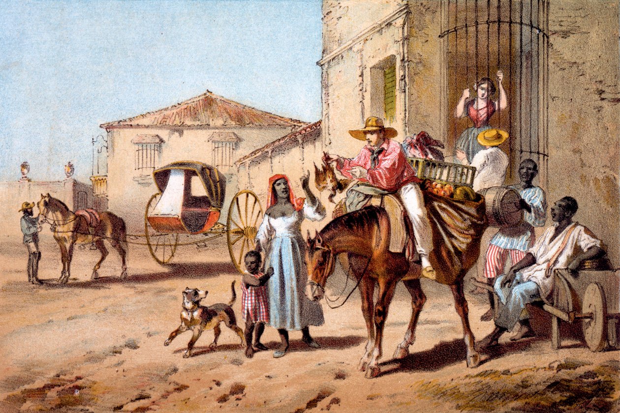 Der Vermieter, 1840 von Federico Mialhe