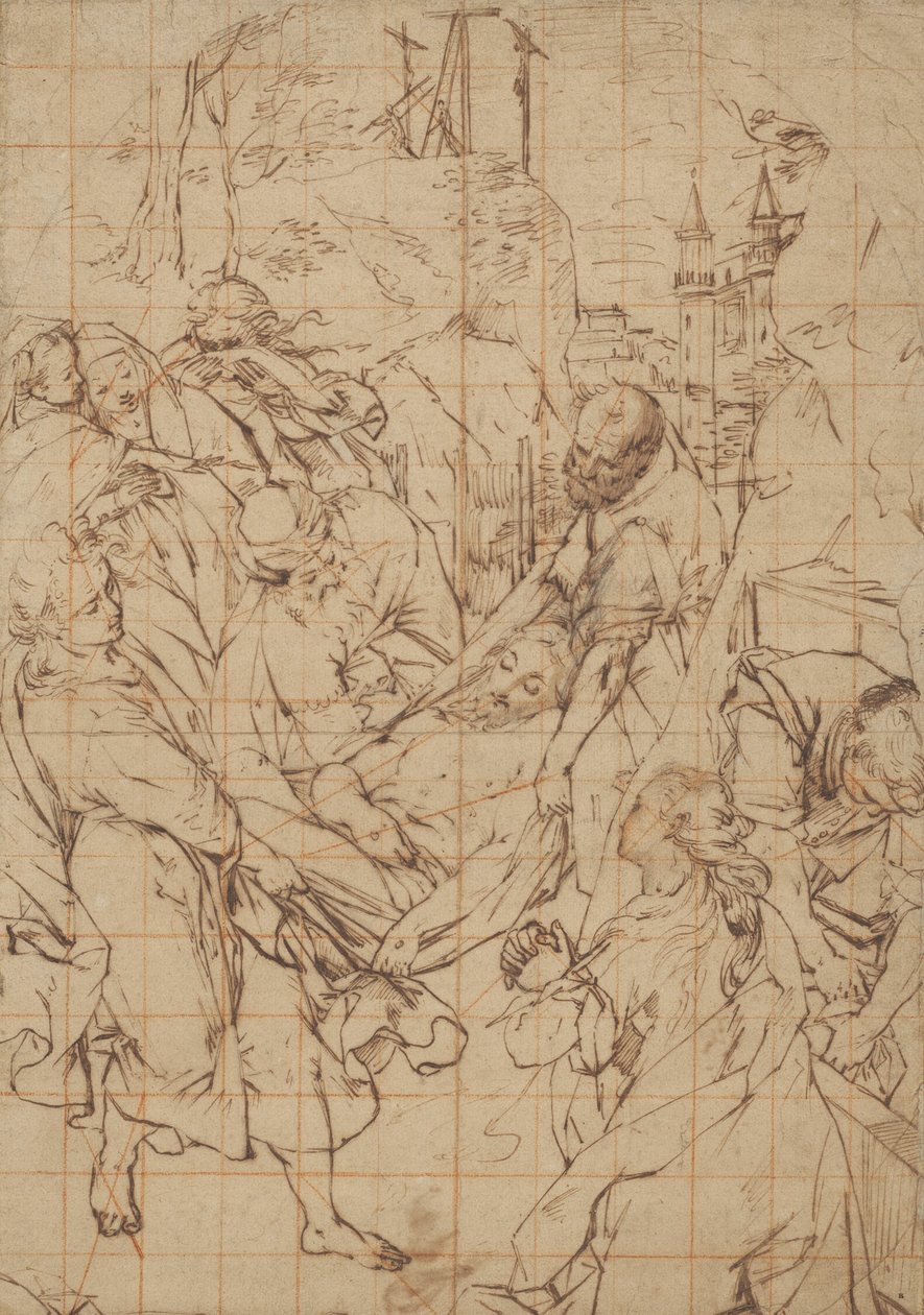 Die Grablegung Christi von Federico Barocci