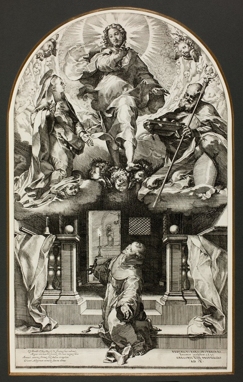 Die Vision des Heiligen Franziskus von Federico Barocci