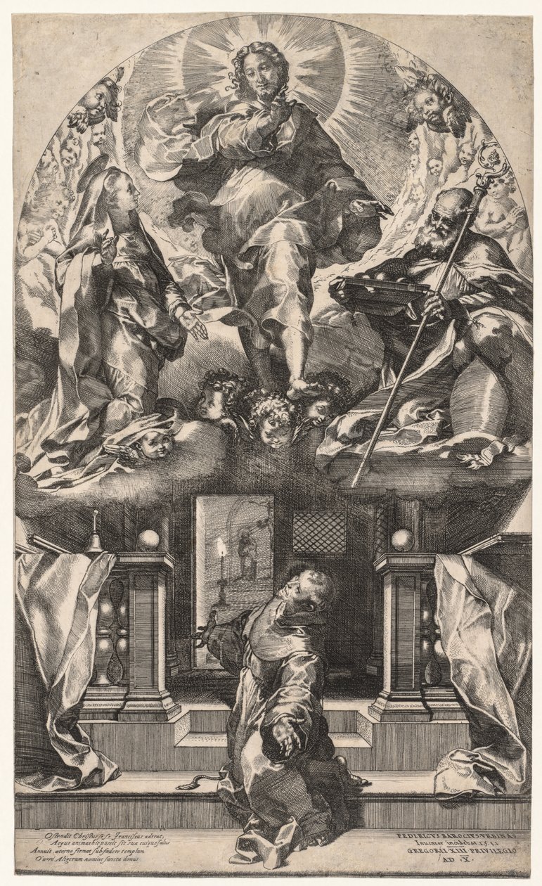 Die Vision des Heiligen Franziskus von Federico Barocci