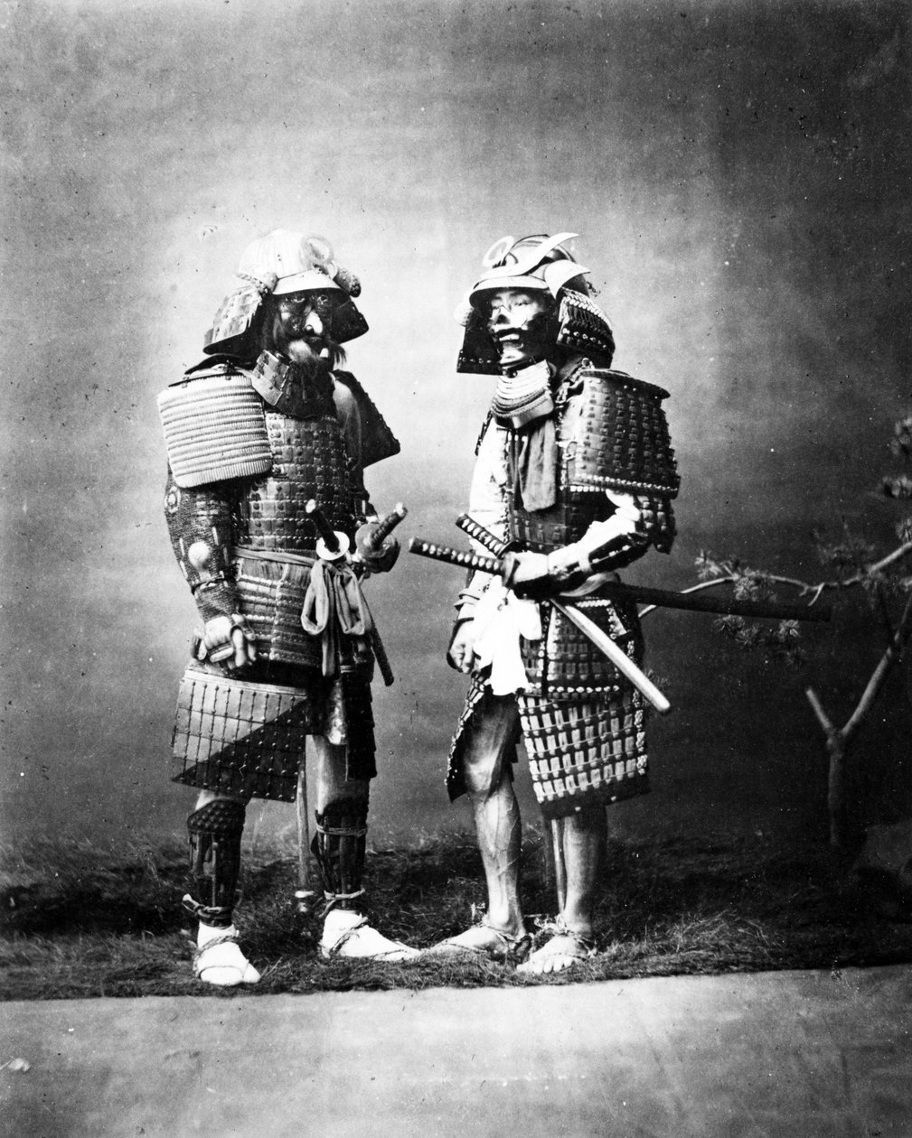 Samurai, ca. 1860-80 von Felice Beato