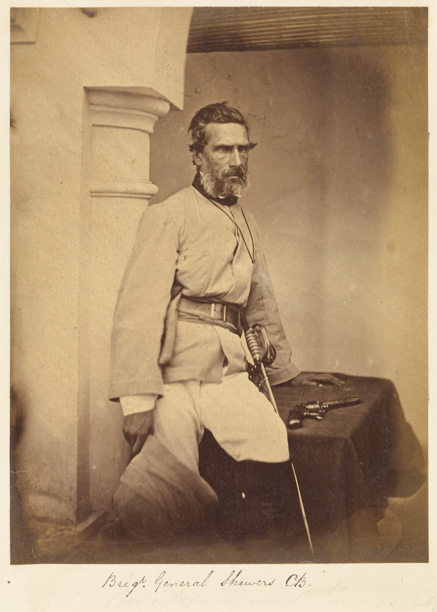 Brigadegeneral Showers CB von Felice Beato