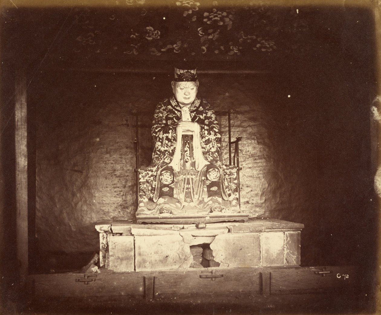 Konfuzius, Kanton, China von Felice Beato