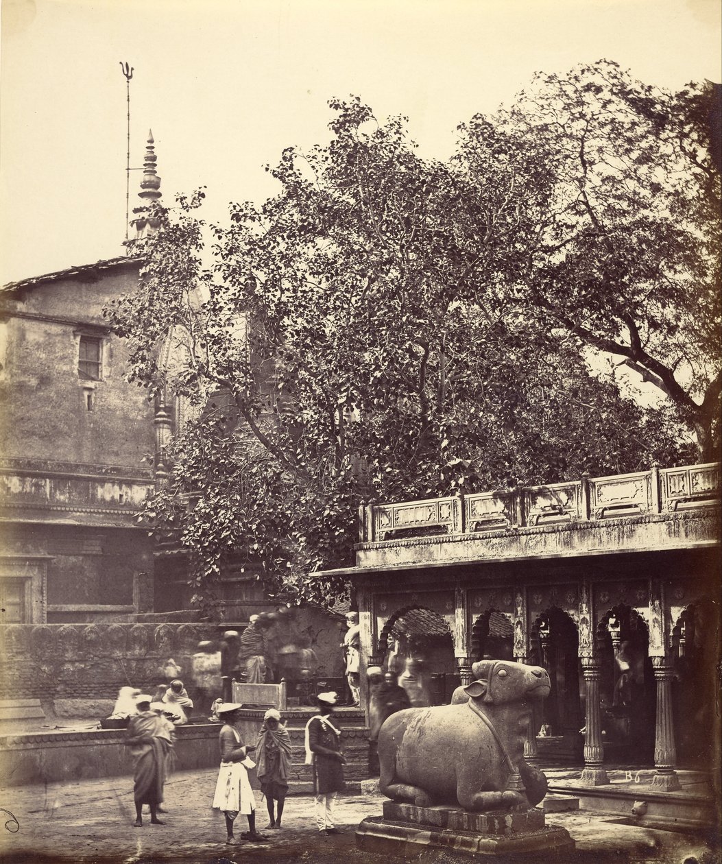 Heiliger Brunnen (Benares) von Felice Beato