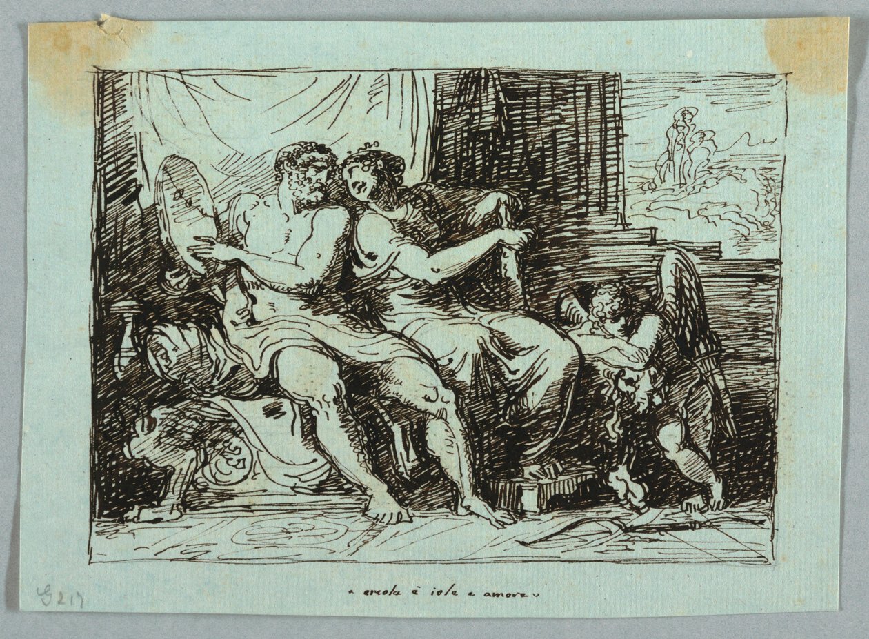 Herkules und Iole von Felice Giani