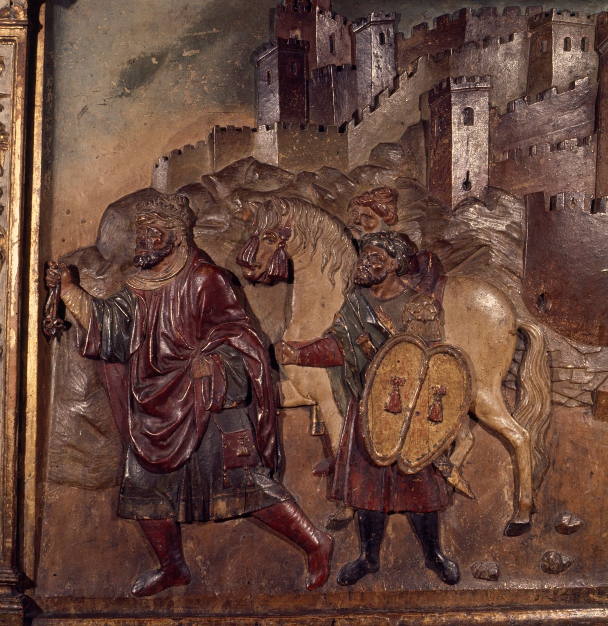 Der letzte muslimische König von Granada verlässt die Stadt von Felipe Bigarny or Vigarny