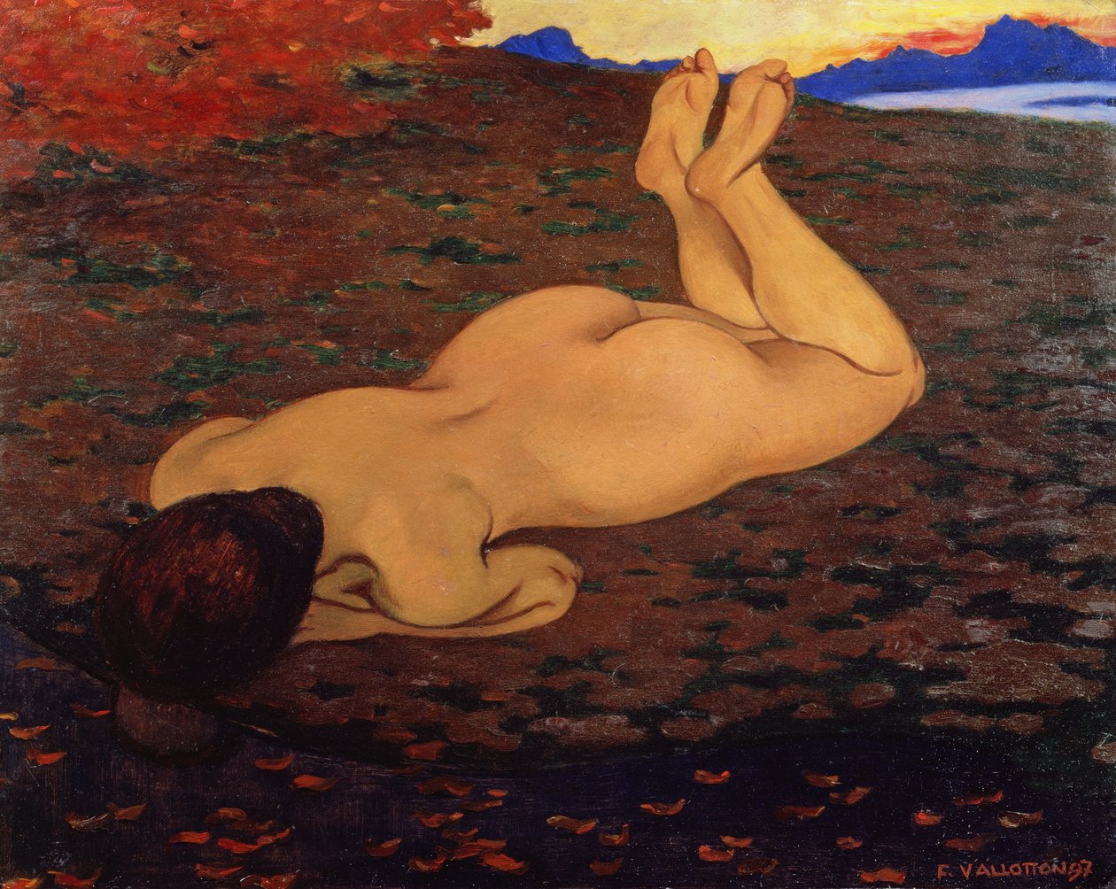 Die Quelle, 1897 von Felix Edouard Vallotton