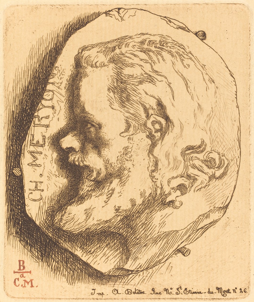 Charles Meryon von Felix Bracquemond