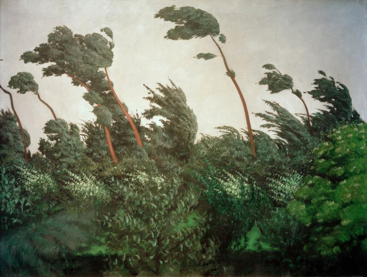 Der Wind von Felix Edouard Vallotton