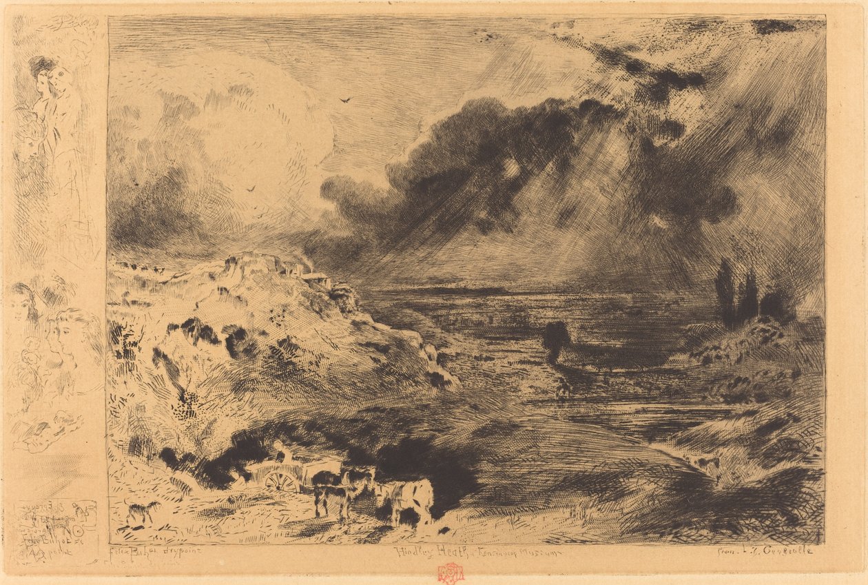 Der Sturm von Felix Hilaire Buhot