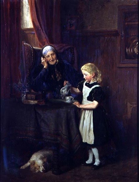 Tee für Oma von Felix Schlesinger