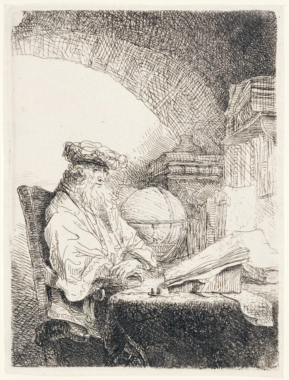 Der Astrologe, ca. 1643-45 von Ferdinand Bol