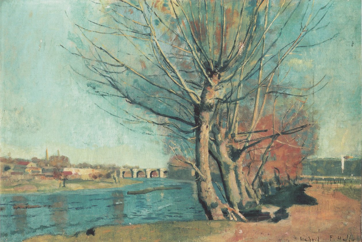 Am Ufer des Manzanares von Ferdinand Hodler