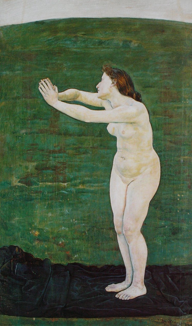 Aufgehen im All von Ferdinand Hodler