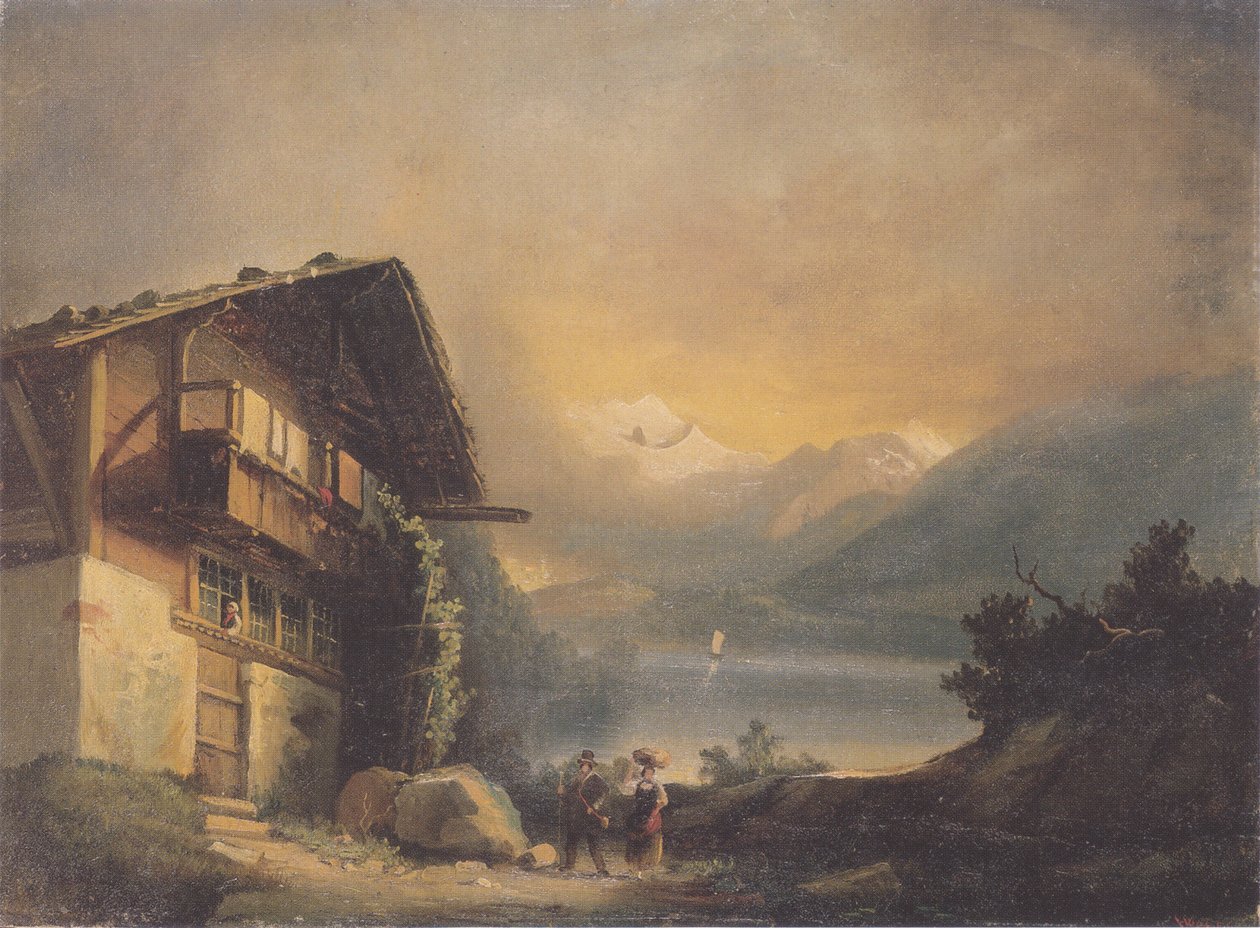Charlet in Hilterfingen von Ferdinand Hodler